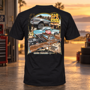 2026 C10 SLO Down Official Show T-Shirt – Black